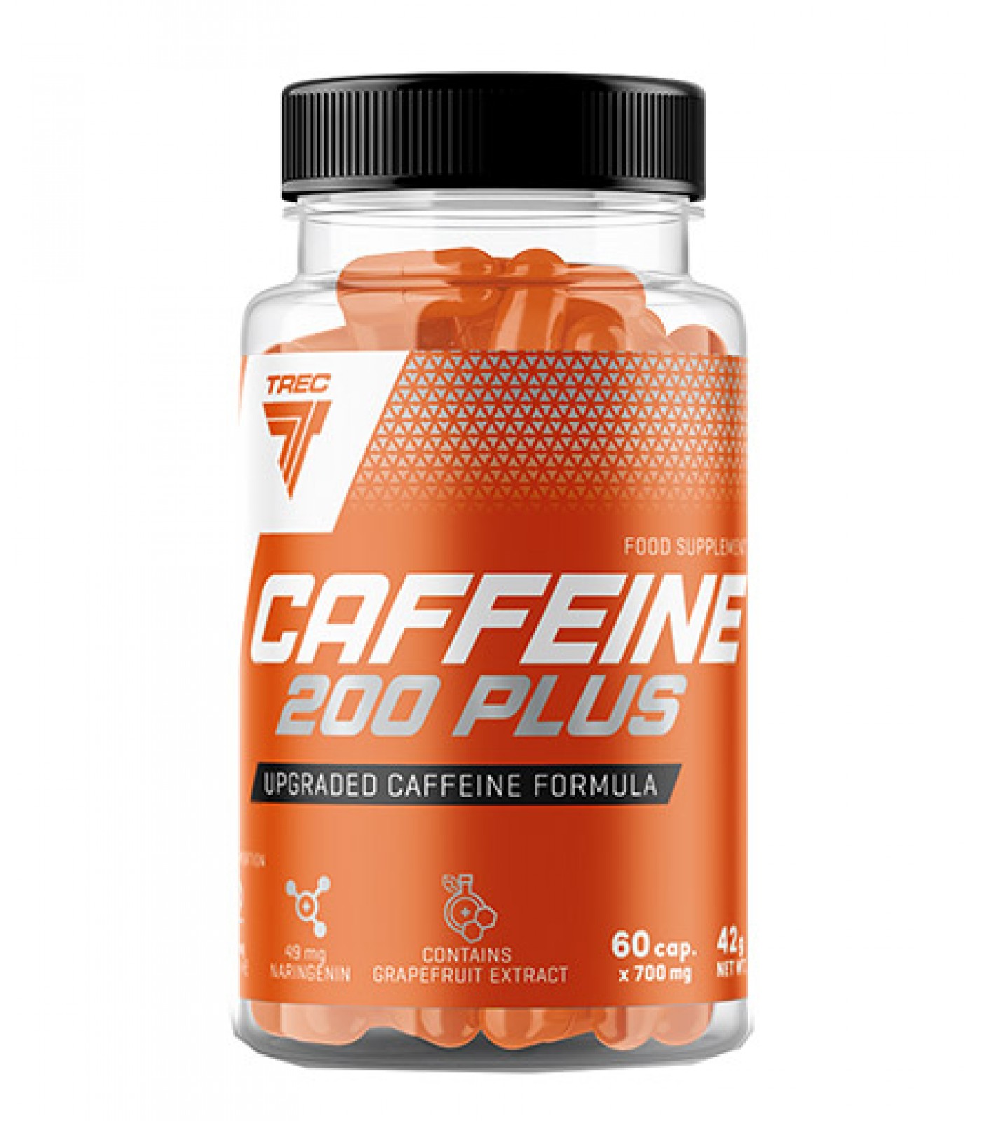 TREC NUTRITION Caffeine 200 Plus / 60 Caps