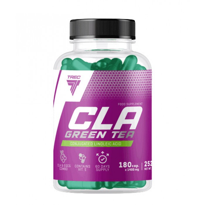 TREC NUTRITION CLA + Green Tea / 180 Caps