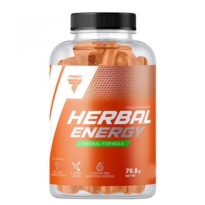 TREC NUTRITION Herbal Energy / 60 Caps