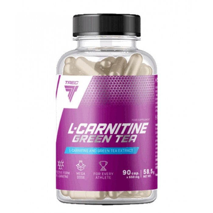 TREC NUTRITION L-Carnitine + Green Tea / 90 Caps