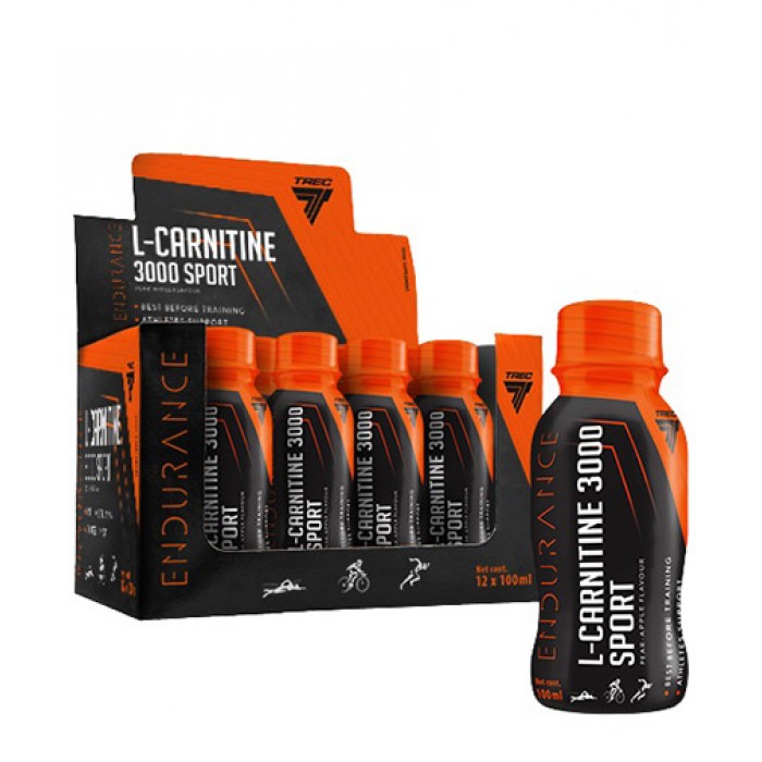 TREC NUTRITION L-Carnitine 3000 Sport Endurance / 12 x 100 ml
