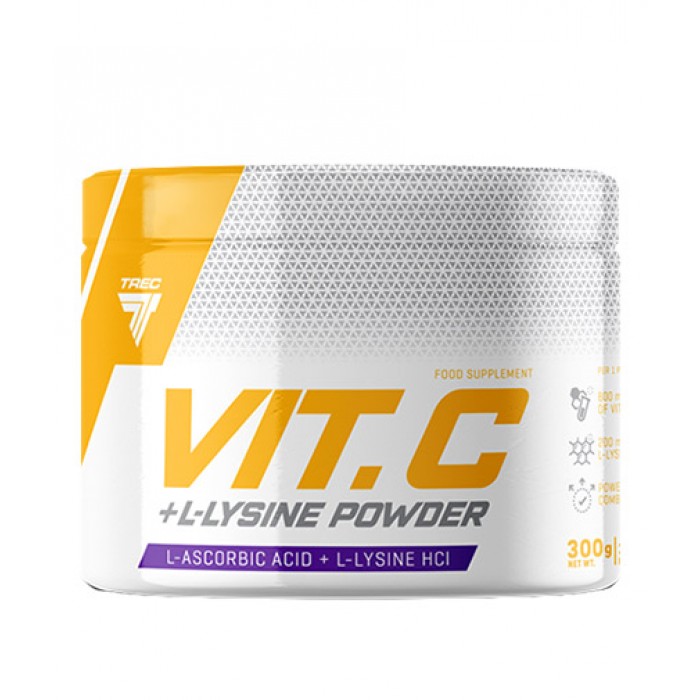 TREC NUTRITION Vitamin C + L-Lysine Powder