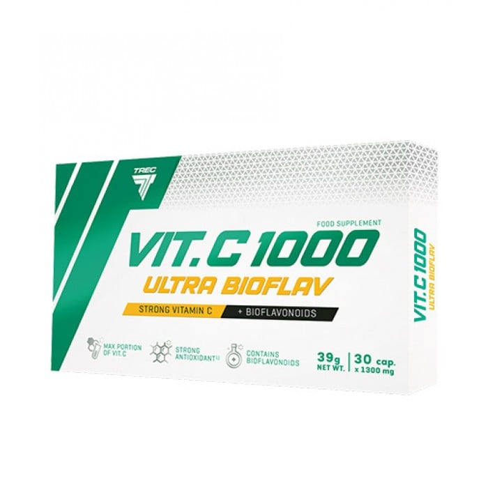 TREC NUTRITION Vitamin C 1000 Ultra Bioflav / 30 Caps