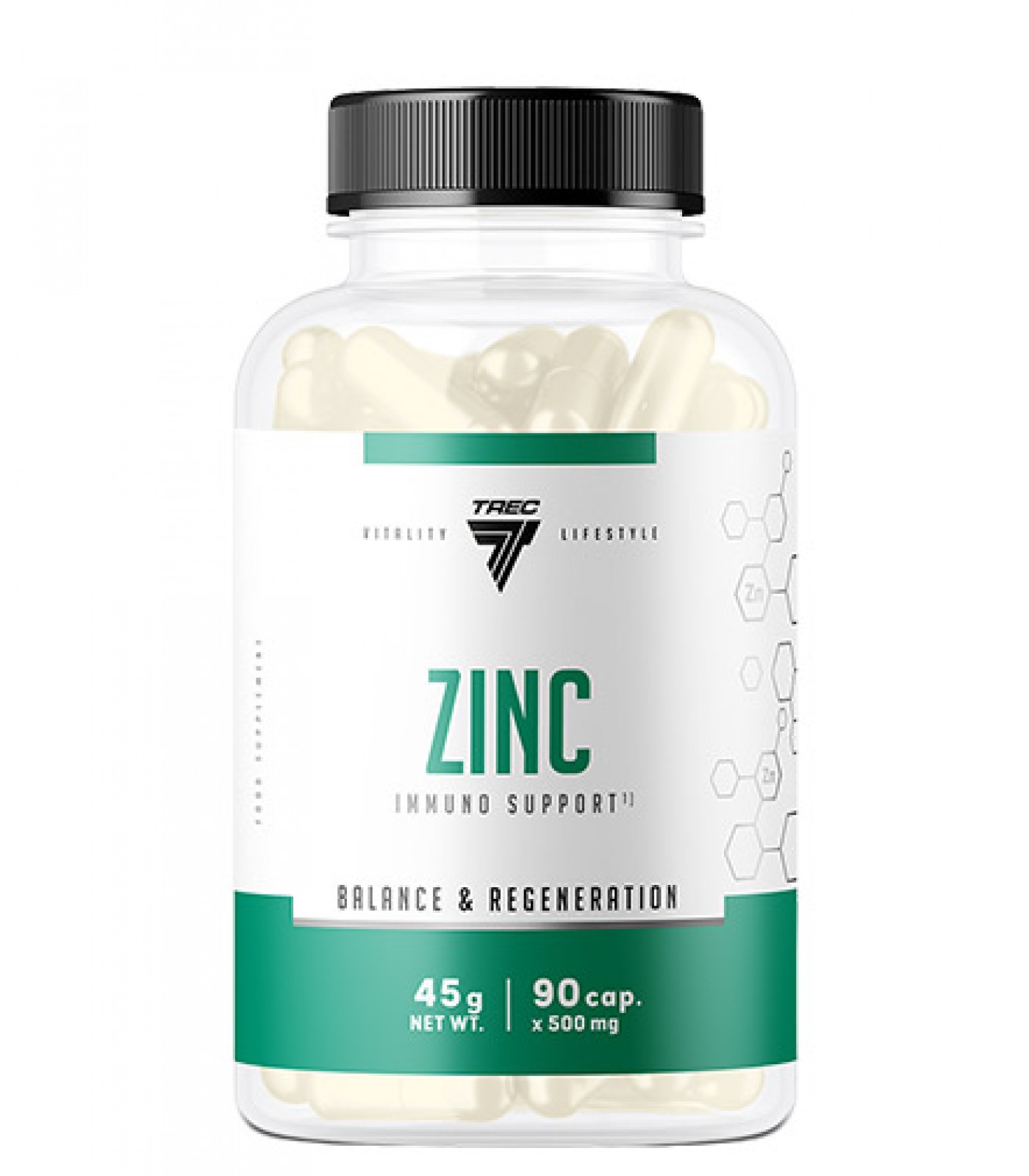 TREC NUTRITION Zinc Gluconate 15 mg / 90 Caps