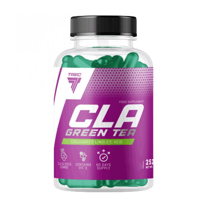 TREC NUTRITION CLA + Green Tea / 90 Softgels