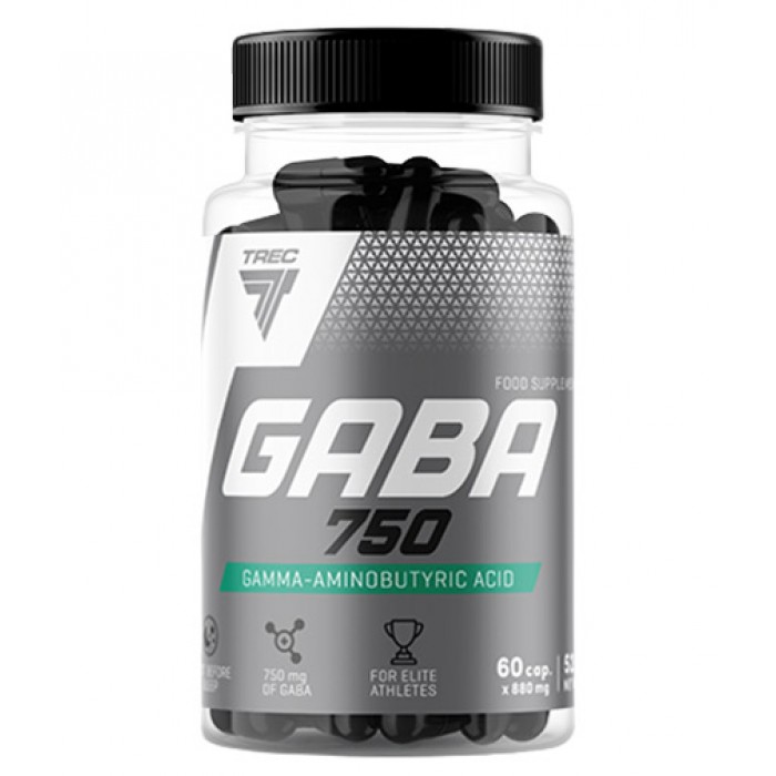 TREC NUTRITION GABA 750 mg / 60 Caps