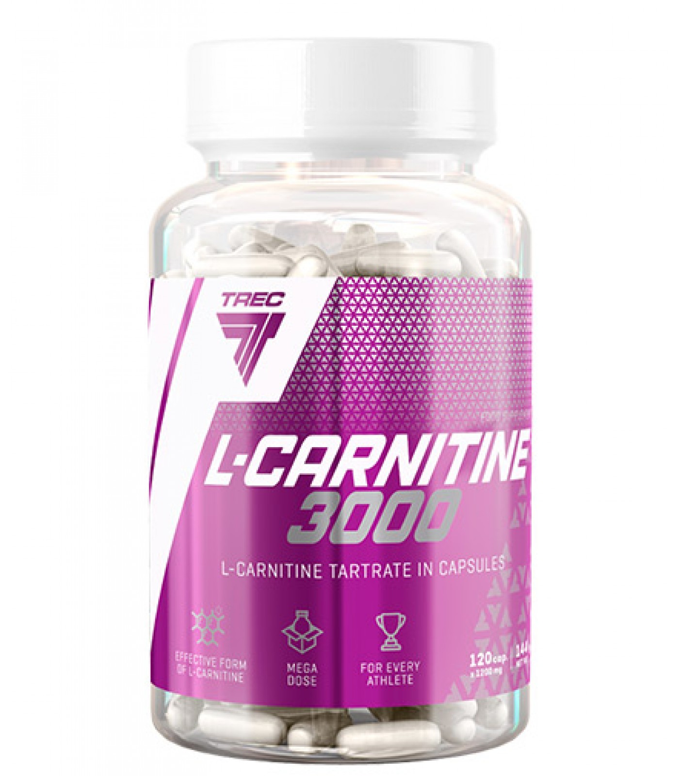 TREC NUTRITION L-Carnitine 3000 Caps / 120 Caps