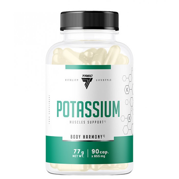 TREC NUTRITION Potassium 400 mg / 90 Caps