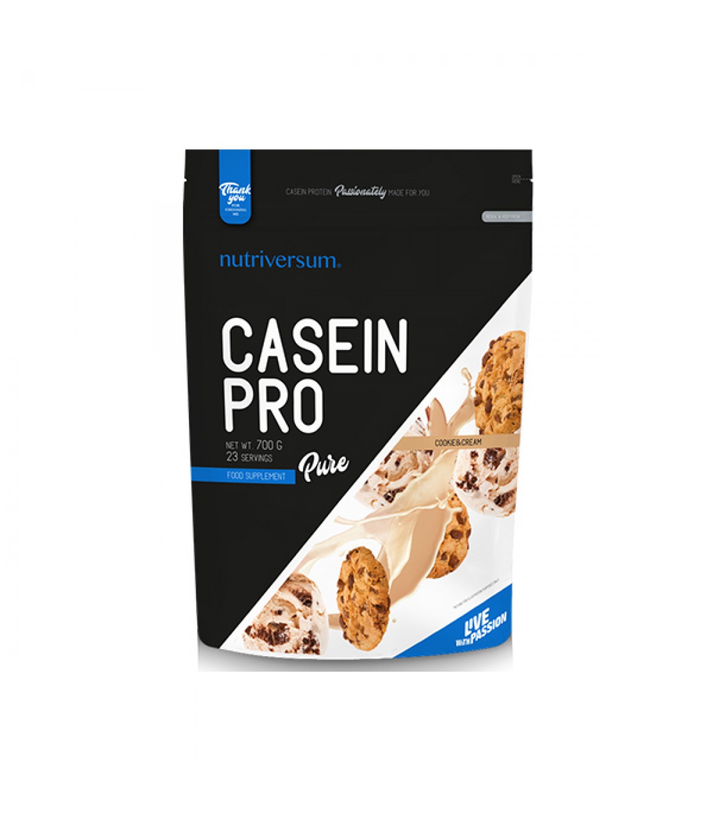 Nutriversum - Casein Pro Pure / 700gr.