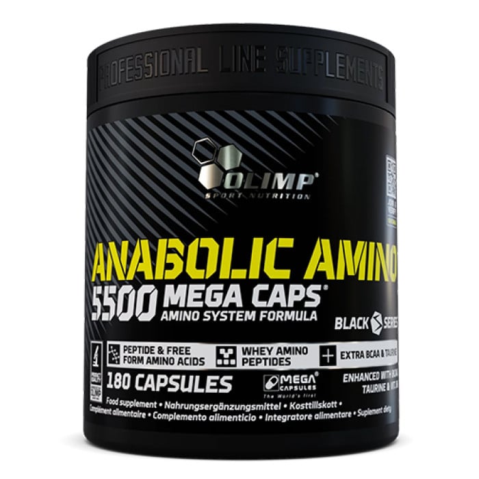 OLIMP - Anabolic Amino 5500 Mega Caps / 180 Caps