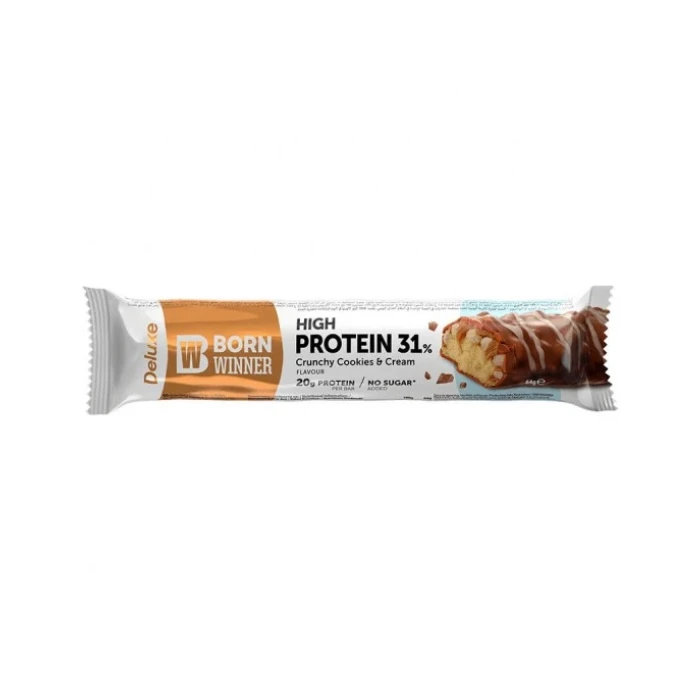 Deluxe High Protein 31% Crunchy Cookies and Cream 64 гр