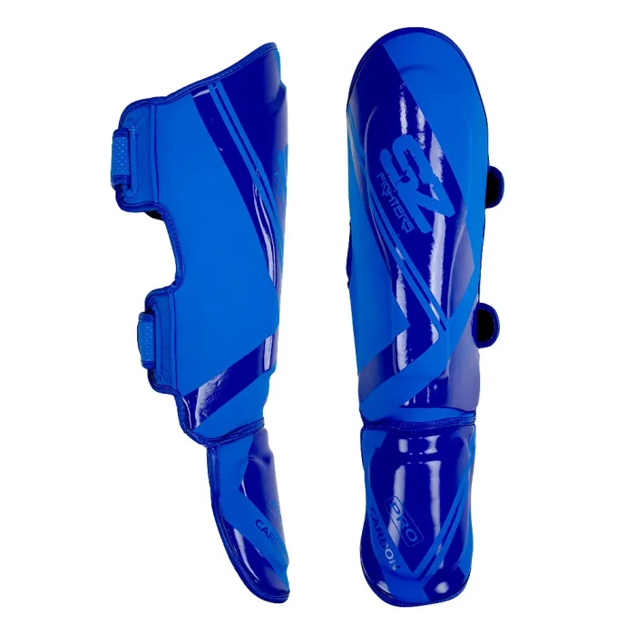 SZ Fighters - Протектори за Муай Тай и Кик Бокс - Indigo - Matte/Blue​
