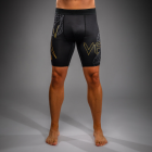 Къс клин - Venum Serpenti Vale Tudo Shorts - Black/Silver/Gold