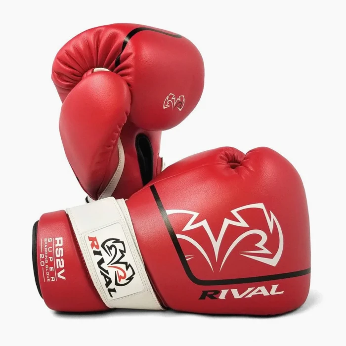 Боксови ръкавици - Boxing gloves Rival Super Sparring RS2V 2.0 White/Red