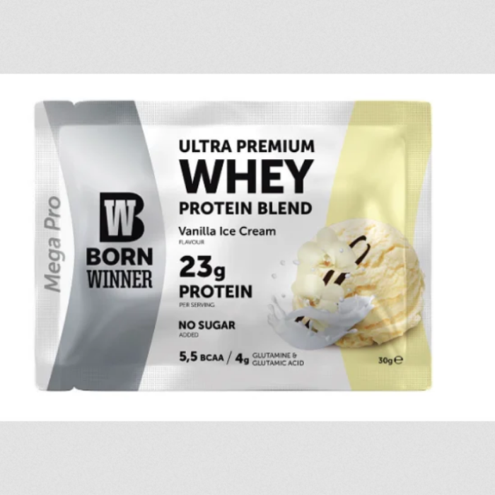 Born Winner Суроватъчен протеин на прах -Ванилов садолед 30 гр.