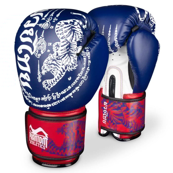 Боксови ръкавици - Boxing gloves Phantom Muay Thai - Blue