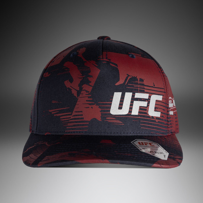 Шапка UFC Zenith by Venum Burgundy Authentic Fight Week Trucker Hat