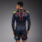 Рашгард - Venum x TEKKEN 8 Long Sleeve Rashguard - Yoshimitsu - Black/Orange