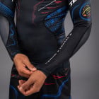 Рашгард - Venum x TEKKEN 8 Long Sleeve Rashguard - Yoshimitsu - Black/Orange