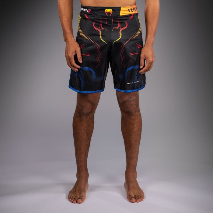 Рашгард Venum x TEKKEN 8 Fight Shorts - Yoshimitsu - Black/Orange