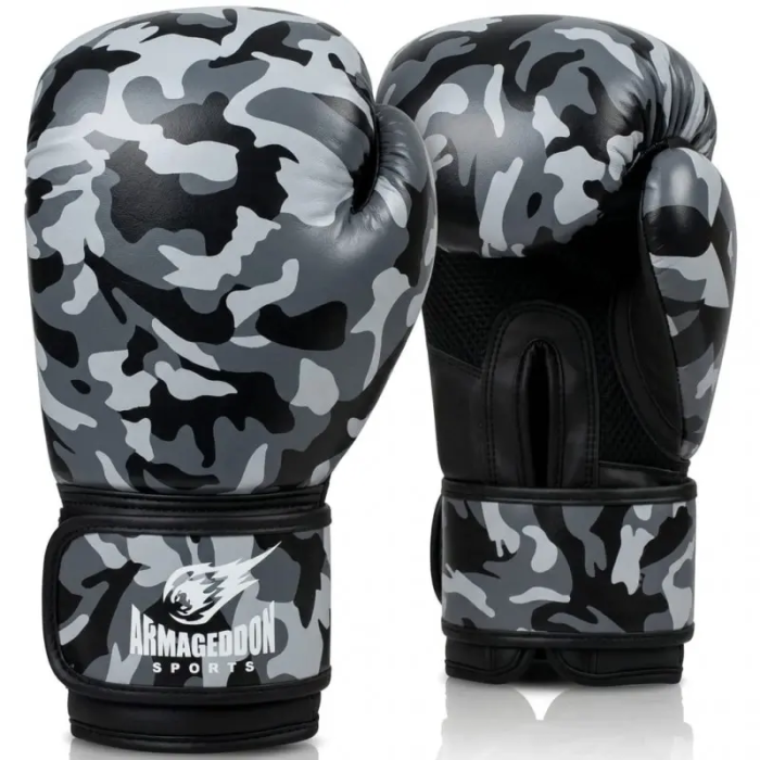 Боксови ръкавици - Armageddon Sports - Camo Grey