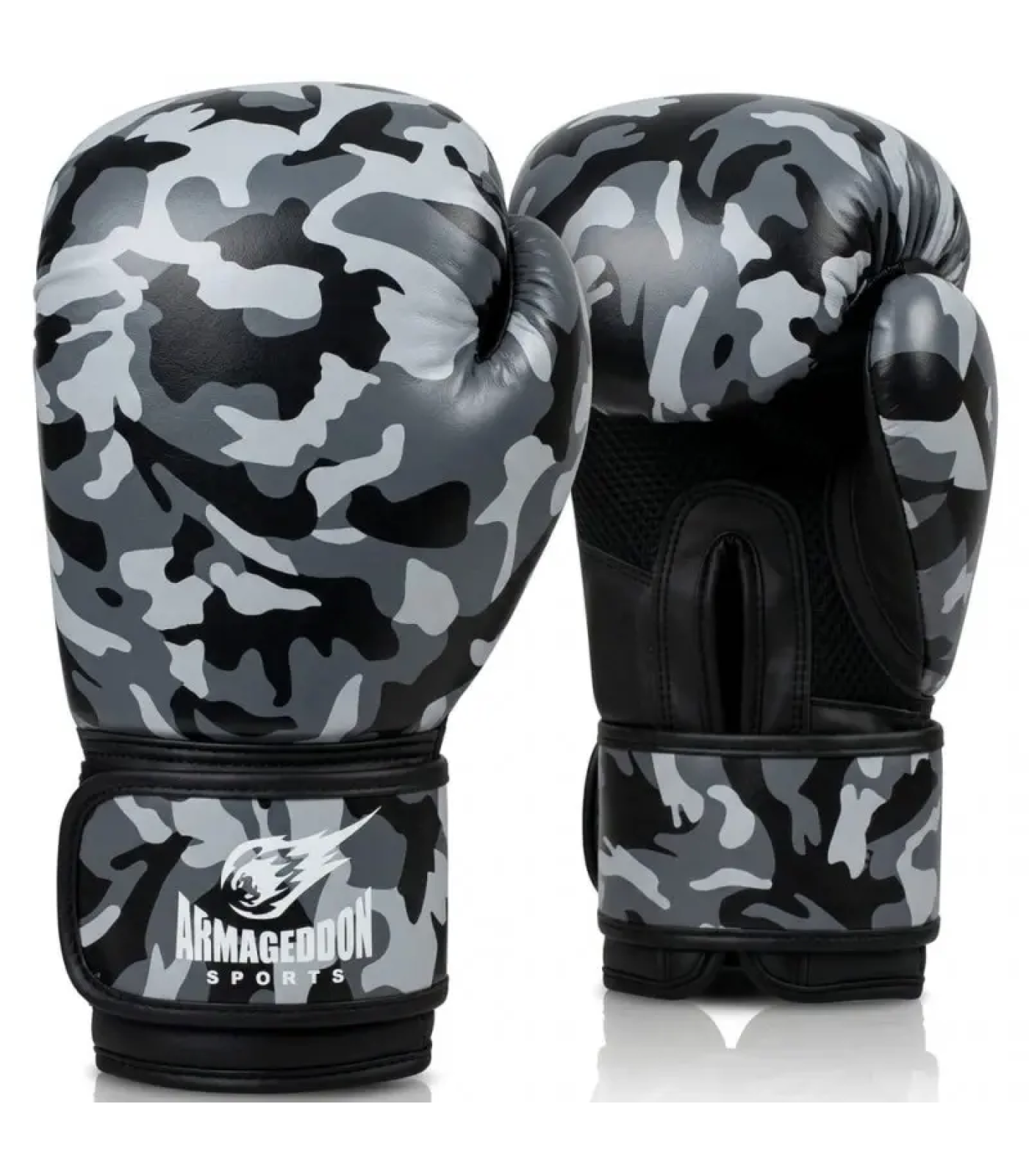 Боксови ръкавици - Armageddon Sports - Camo Grey