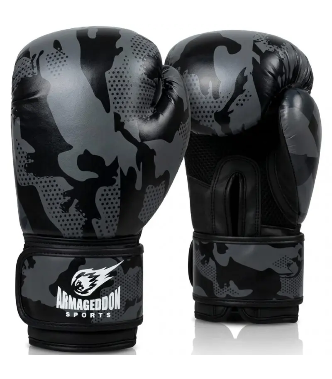 Боксови ръкавици Armageddon Sports - Black Camo
