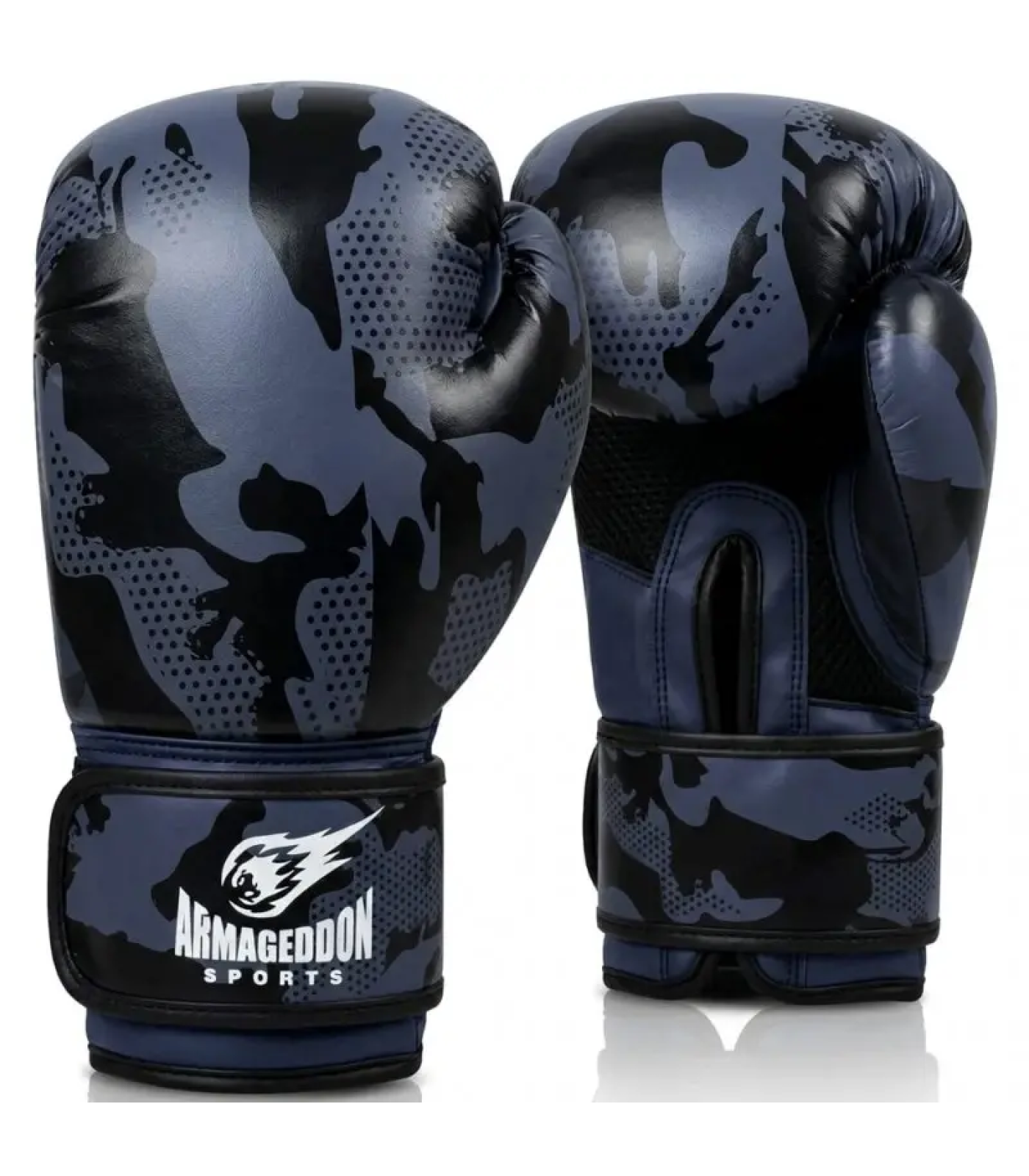 Боксови ръкавици Armageddon Sports - Indigo Camo Боксови ръкавици Armageddon Sports - Indigo Camo