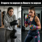 Дамски боксови ръкавици Armageddon Sports - Flower