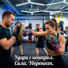 Дамски боксови ръкавици Armageddon Sports - Flower