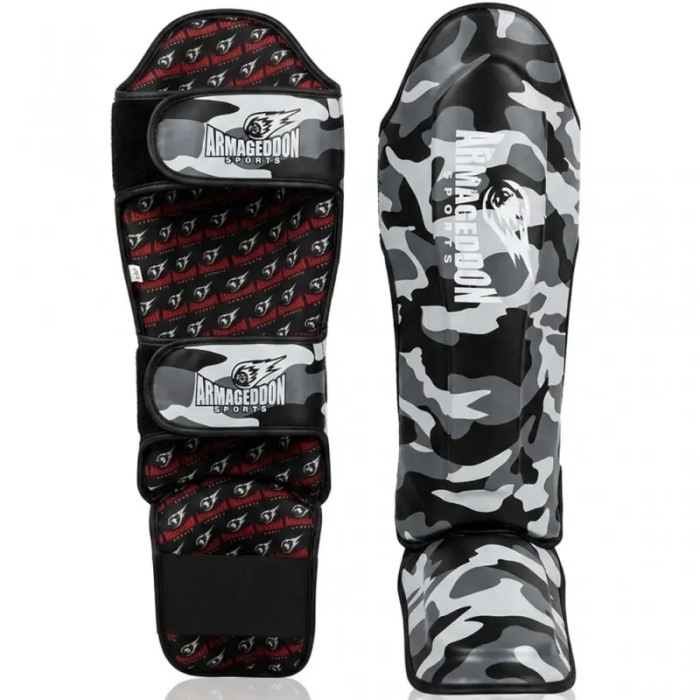 Протектори за крака Armageddon Sports - Camo Grey