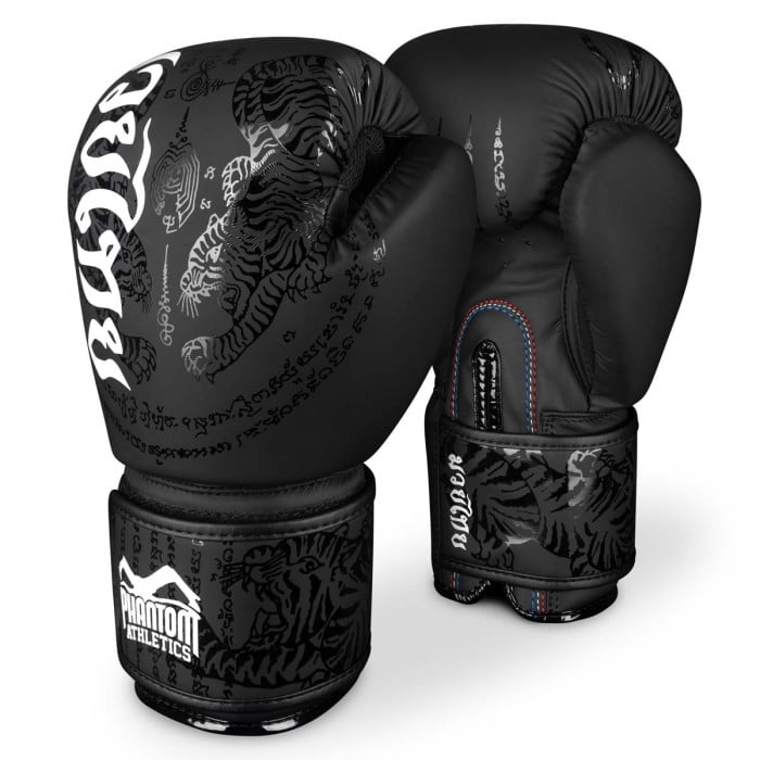 Phantom Athletics - Боксов ръкавици - Boxing gloves Phantom Muay Thai - Black/Black