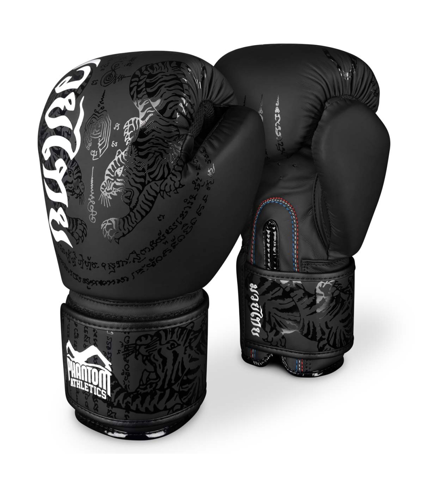 Phantom Athletics - Боксов ръкавици - Boxing gloves Phantom Muay Thai - Black/Black