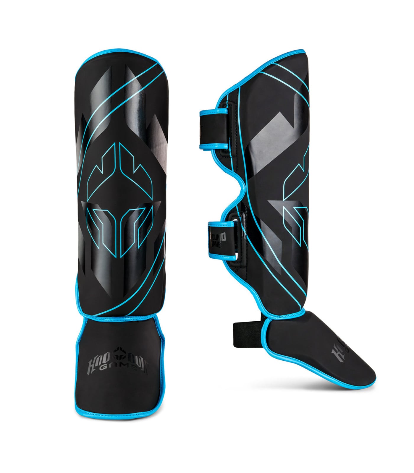 Light Shin Guards Logo 3.0 Blue