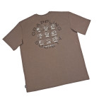 Тениска Ground Game - T-shirt Grappling Society Oversize (Brown)