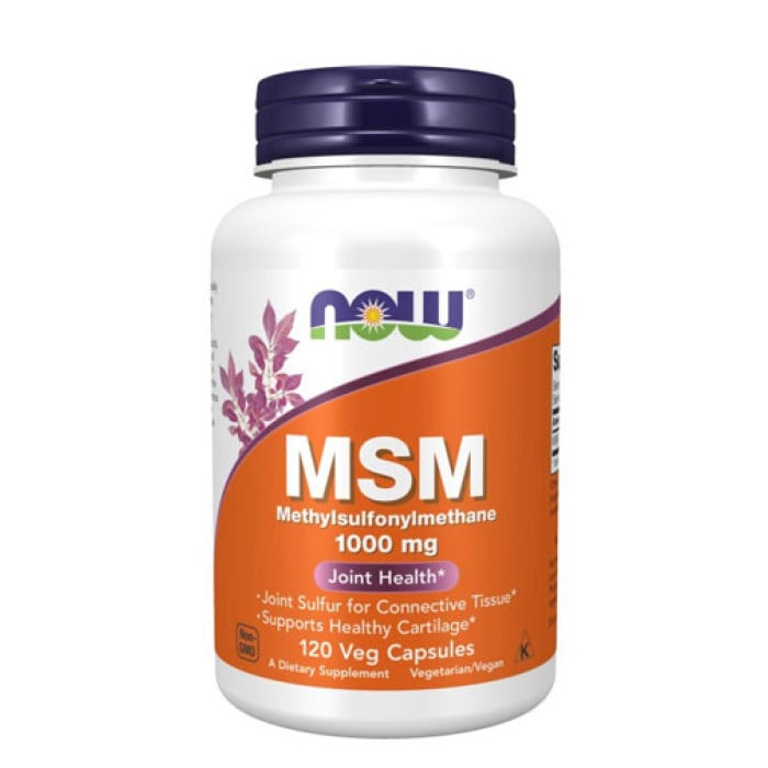 NOW MSM 1000mg. / 120 Vcaps.