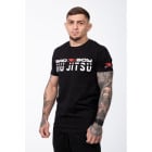 Тениска - Bad Boy Sports Jiu Jitsu Men`s T-Shirt - BK/WH/RD-L