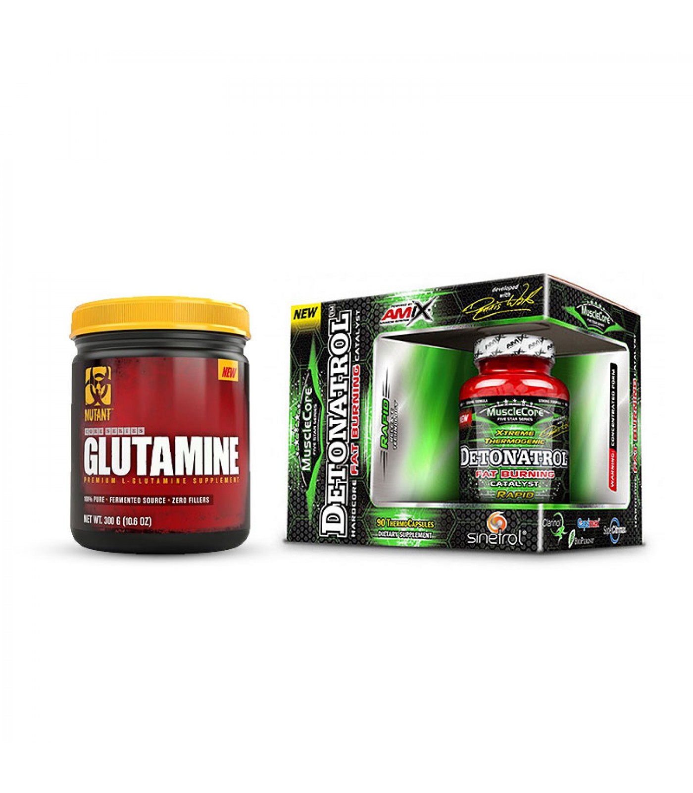 Стак Опрощение - Фет бърнър + глутамин