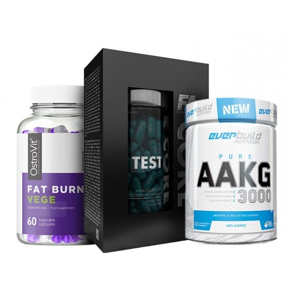 Стак Върколак - Тестостеронов бустър+Фет бърнър+Аргинин
