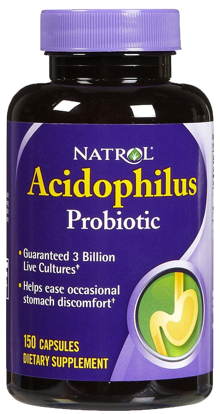 Natrol Acidophilus Probiotic / 150 caps